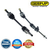 Pair Front Left Right CV Axle Shaft for Mini Cooper Manual Trans 1.6L 4 Cyl 2007