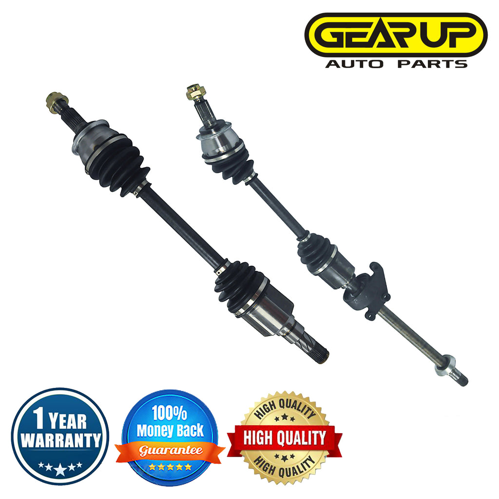 Pair Front Left Right CV Axle Shaft for Mini Cooper Manual Trans 1.6L 4 Cyl 2007