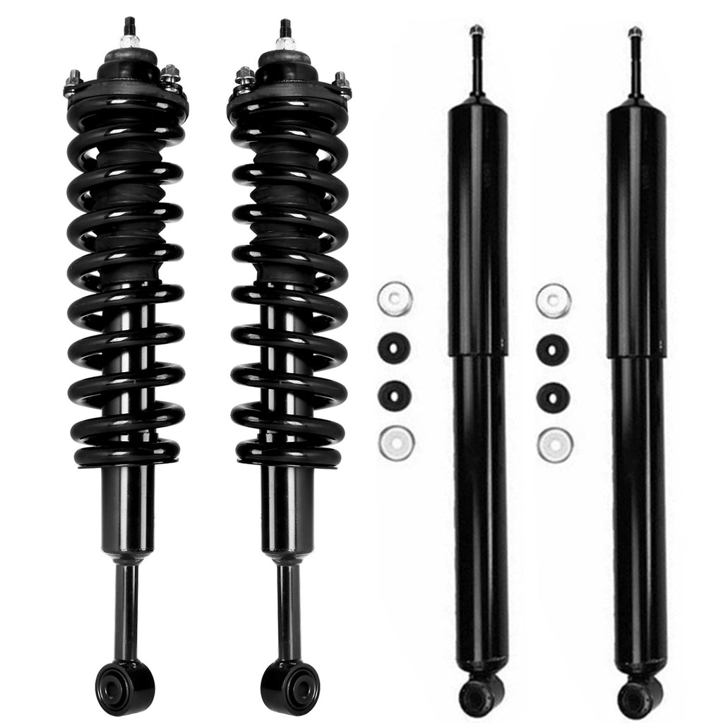 For 2005-2015 Tacoma Base 4WD Extended / Standard Cab Front Struts Rear Shocks