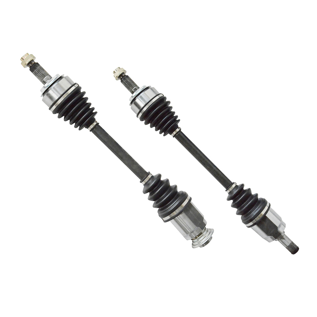 Pair CV Axle Joint Assembly Front For Honda Fit LX DX EX Base Auto Trans 1.5L I4