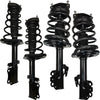 Front Rear Struts Coil Spring For 2007 - 2011 Toyota Camry 2.4L 2.5L exclude SE