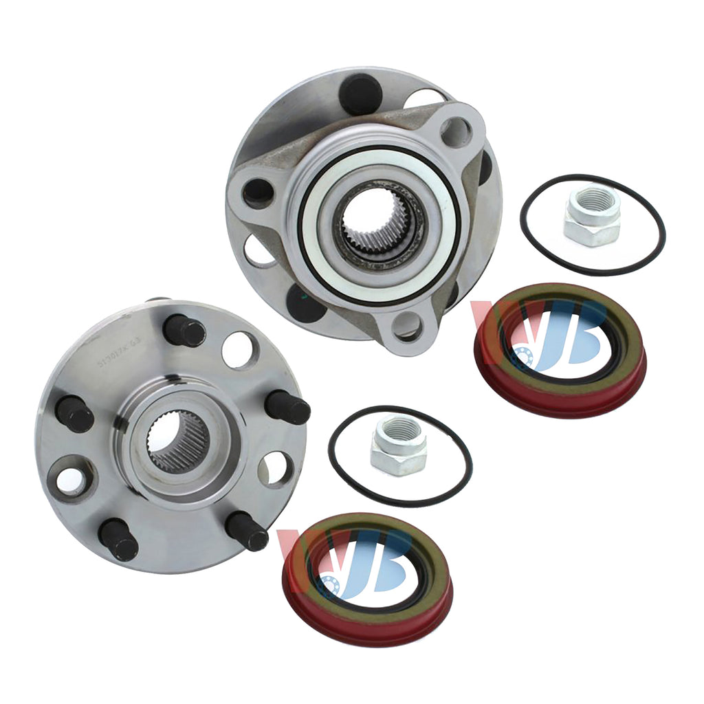 WJB 2 Front Wheel Hub Bearing Assembly Fit Skyhawk Skylark Somerset Cimarron