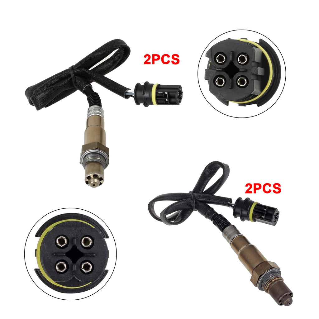 4Pcs Upstream & Downstream Oxygen O2 Sensor For Mercedes-Benz Clk55 Amg 5.5L