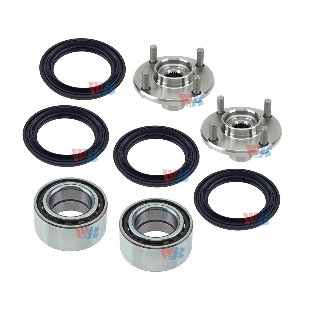 WJB Front Wheel Hub Bearing & Seal Kit Assembly Fit Infiniti G20 Altima Stanza