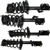 Front Rear Struts Coil Spring For 2007 - 2011 Toyota Camry 2.4L 2.5L exclude SE