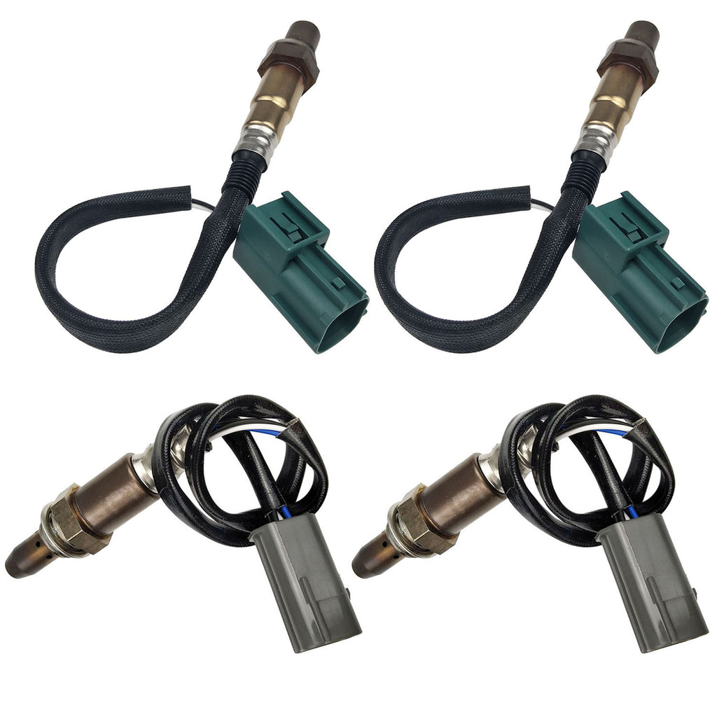 4Pcs O2 Oxygen Sensor Upstream & Downstream For Infiniti QX56 Nissan Armada 5.6L