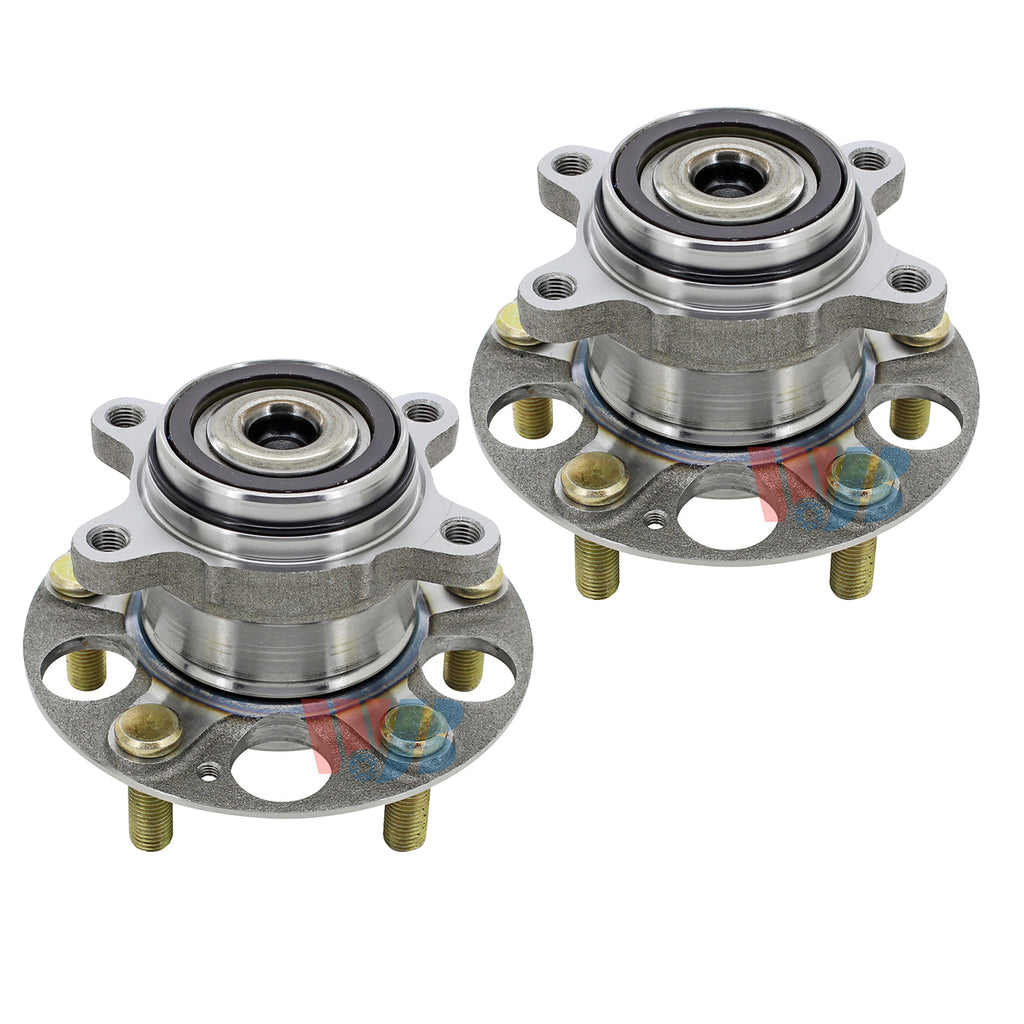 WJB 2 Rear Wheel Hub Bearing Assembly Fit Honda Civic EX-L DX LX Touring 12-15