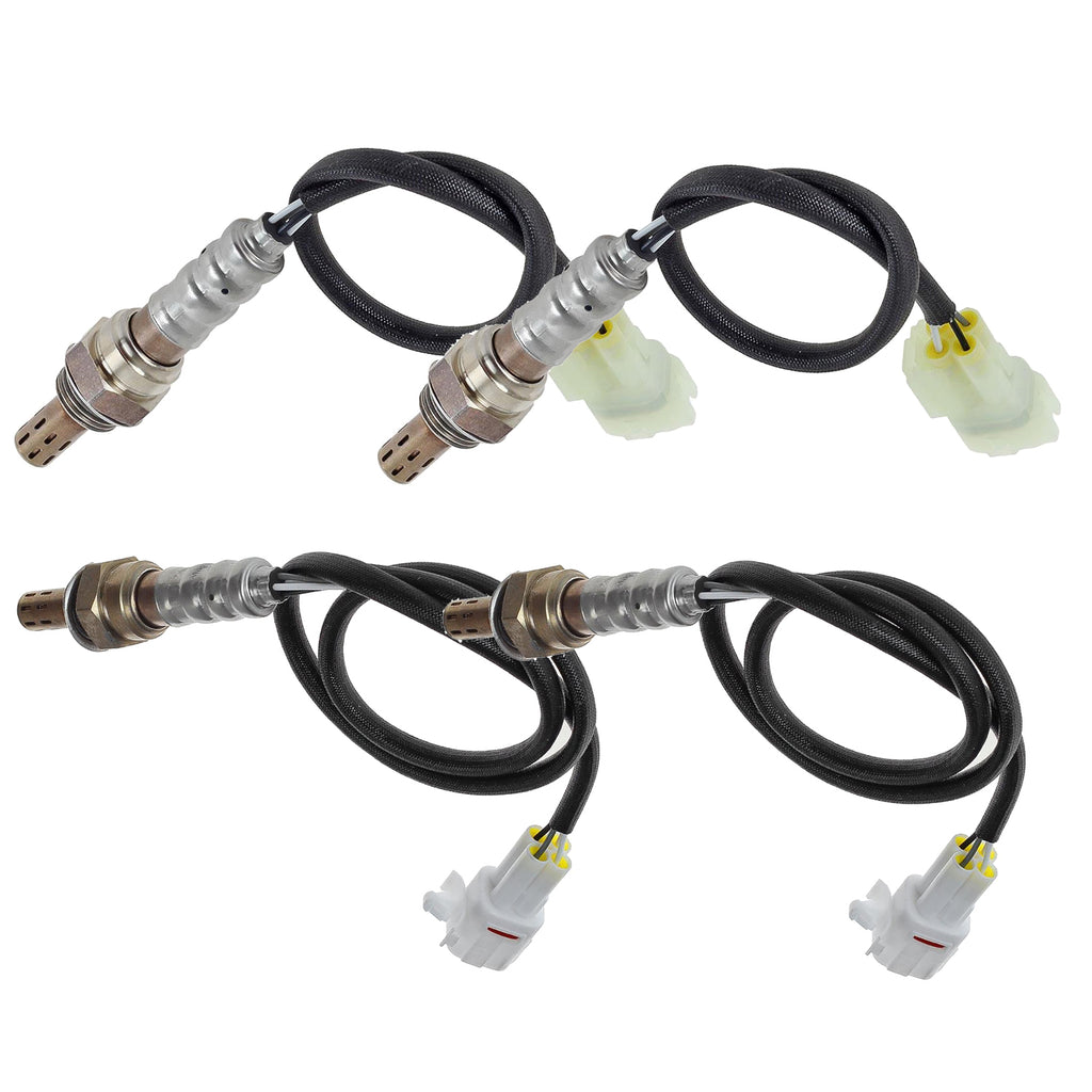 4Pcs Upstream + Downstream O2 Oxygen Sensor For Suzuki Grand Vitara Xl-7 2.7L