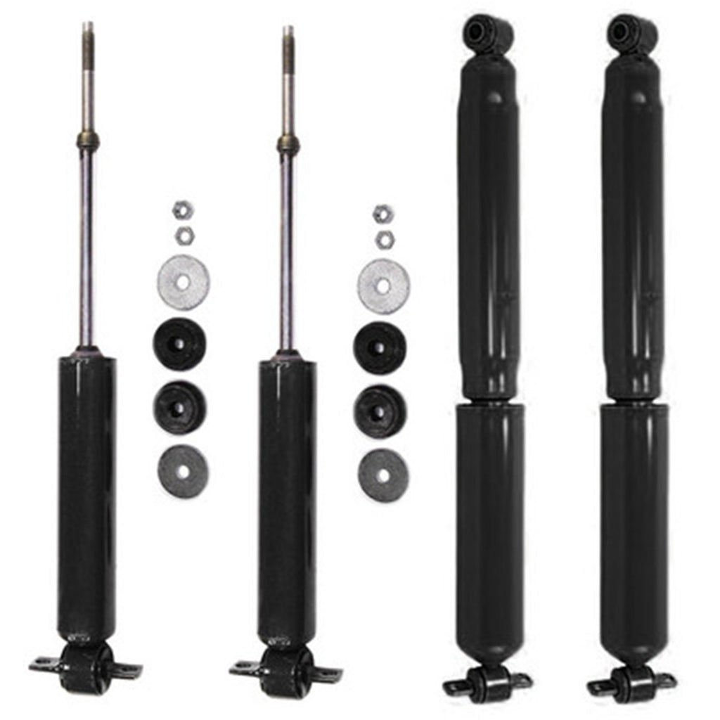 Front Rear Shocks Kit For 1996 - 2002 Chevy Express 2500