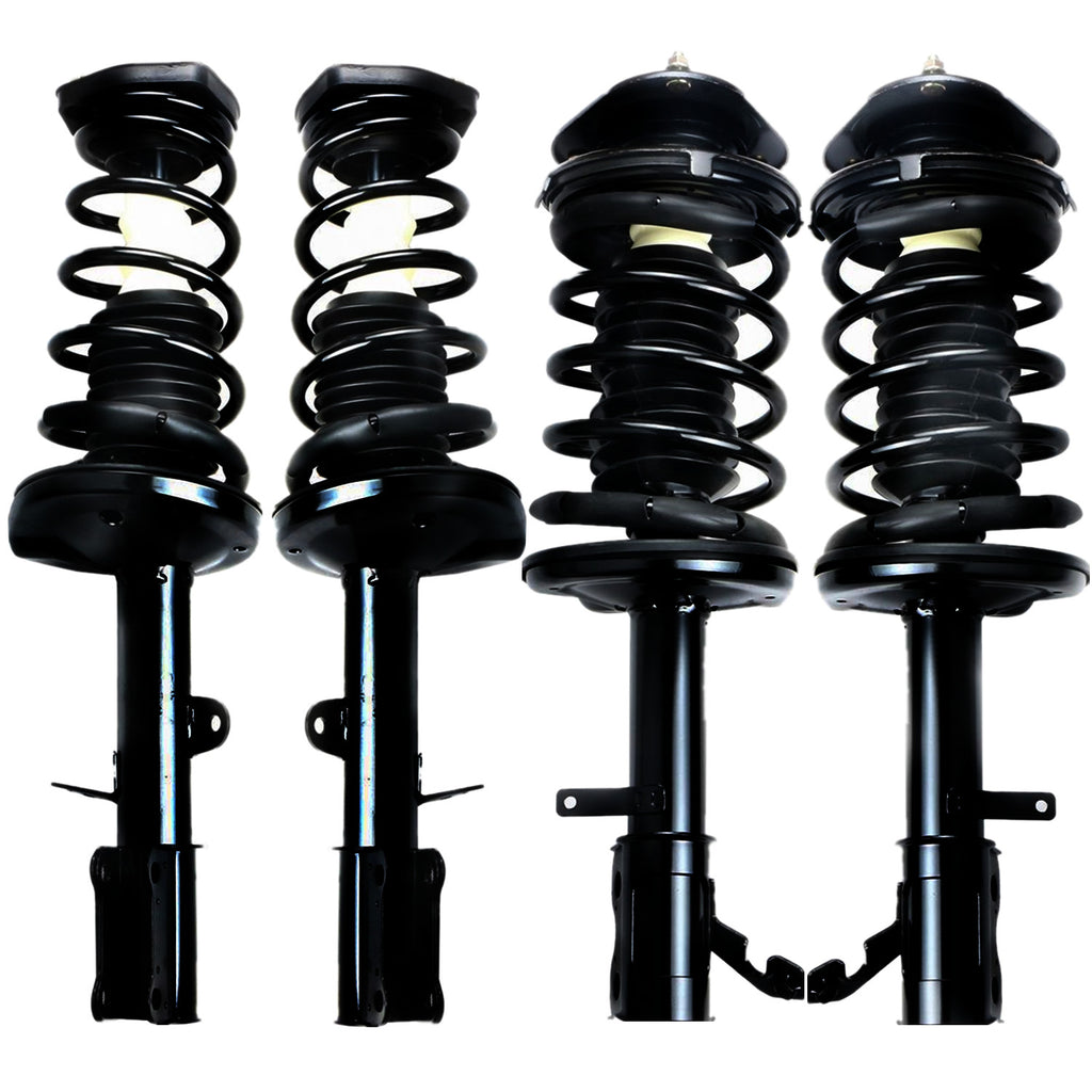4 Complete Strut  w/ Spring For 1993 - 2002 Toyota Corolla 98 -02 Chevy Prizm