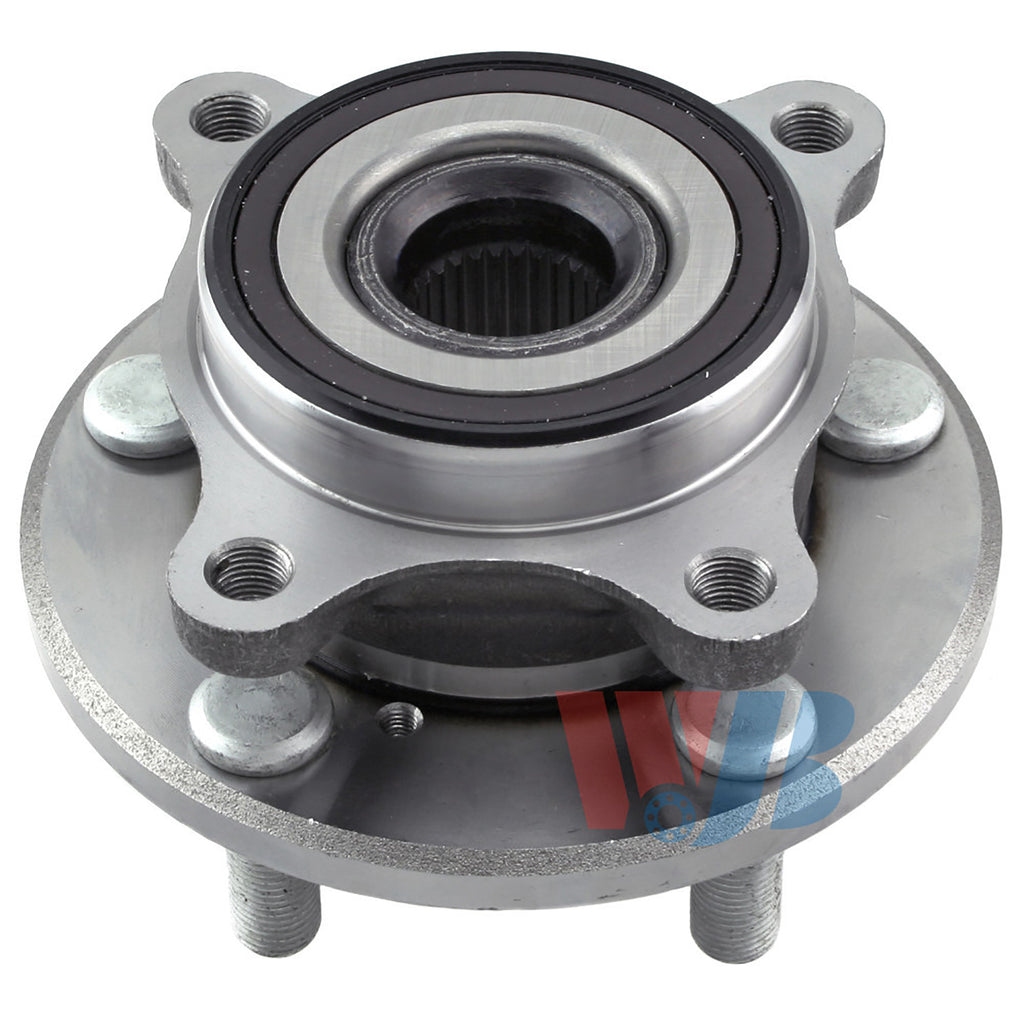 WJB Front Wheel Hub Bearing Assembly For Acura RL Base 3.5L 3.7L 6 Cyl 2005-2012