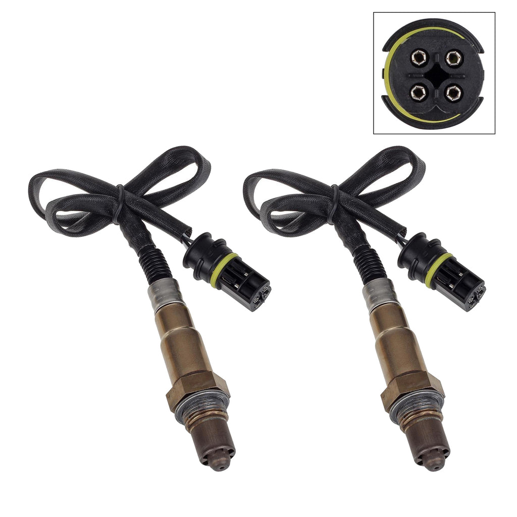 2Pcs Downstream Oxygen Sensor For Mercedes-Benz G55 AMG 5.5L G500 5.0L