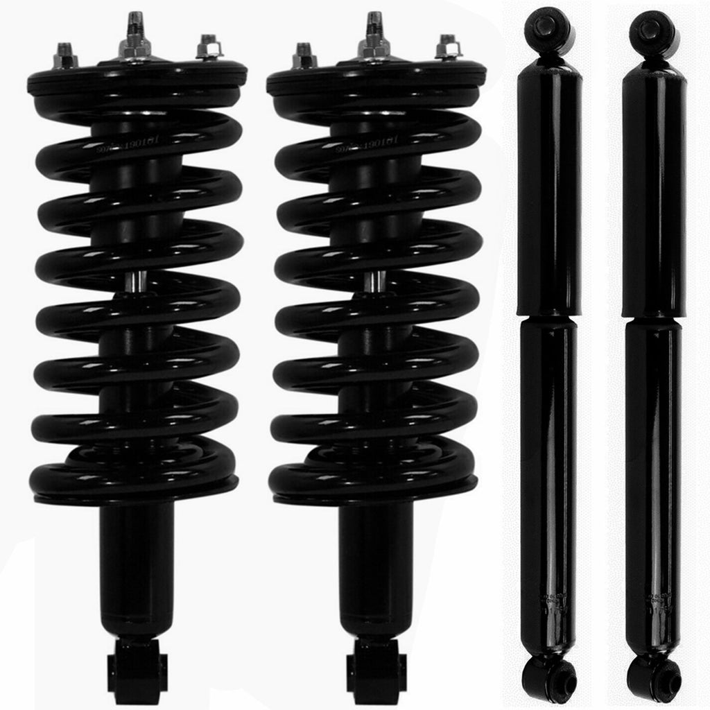 For 2008-2009 2012 Nissan Titan RWD Quick Struts & Coil Springs Front Pair