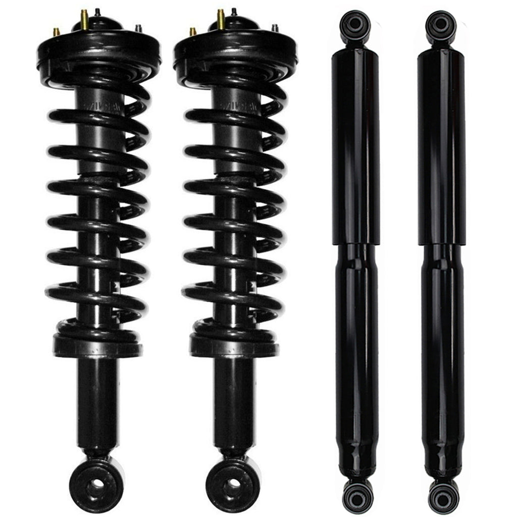 New Complete Front & Rear Shocks Struts Fit Ford F-150 Lincoln Mark Lt RWD