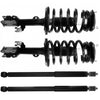 For 2007-2010 Toyota Sienna 8 Passenger Front Struts Coil Springs Rear Shocks