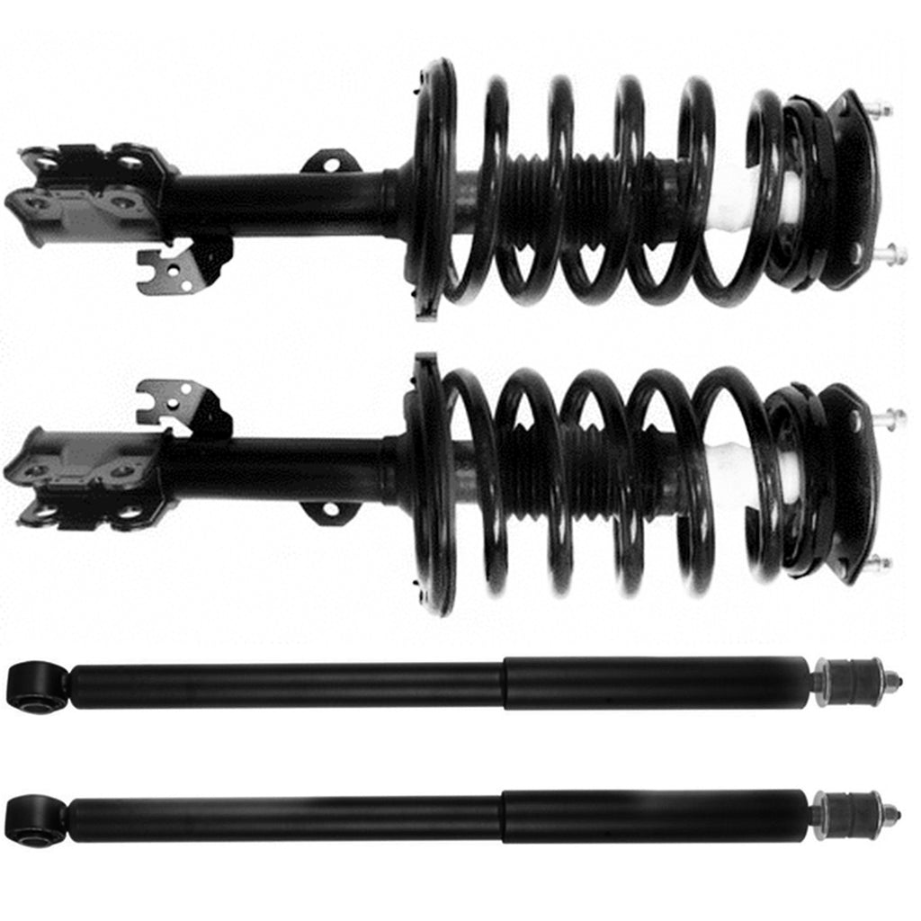 For 2007-2010 Toyota Sienna 8 Passenger Front Struts Coil Springs Rear Shocks